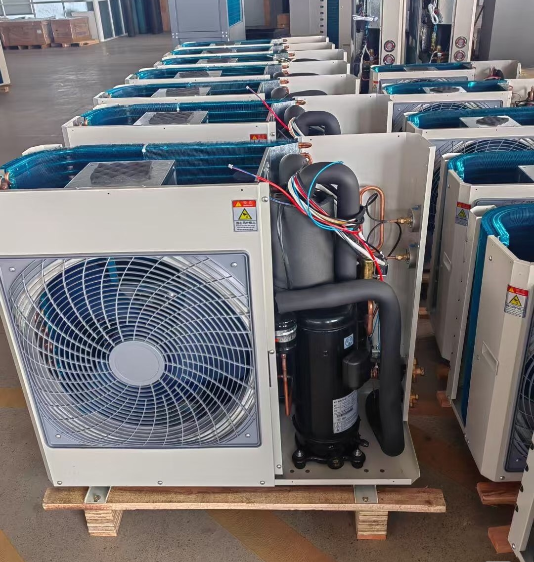 Cooling equipment in assembly