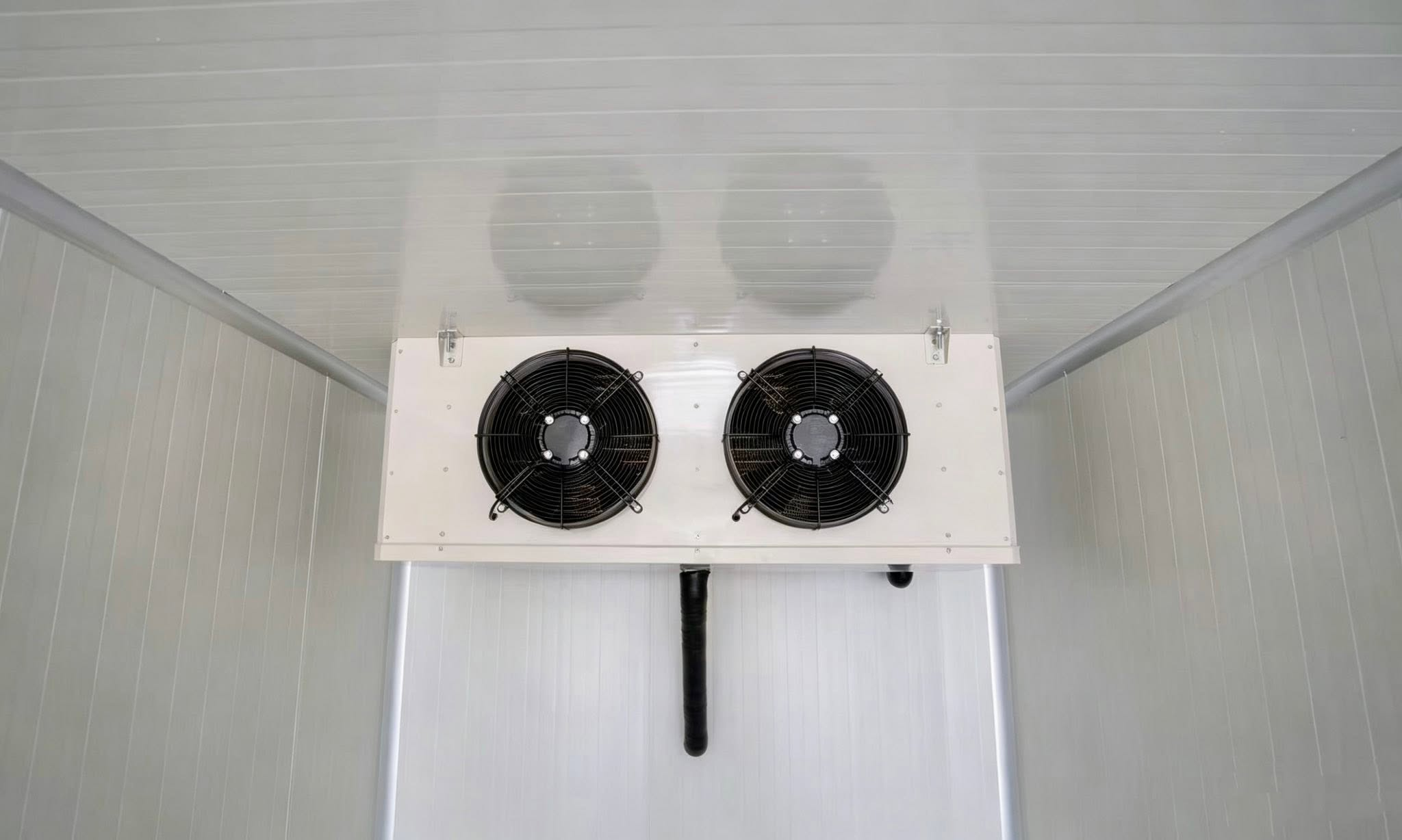 Cold room evaporator installation